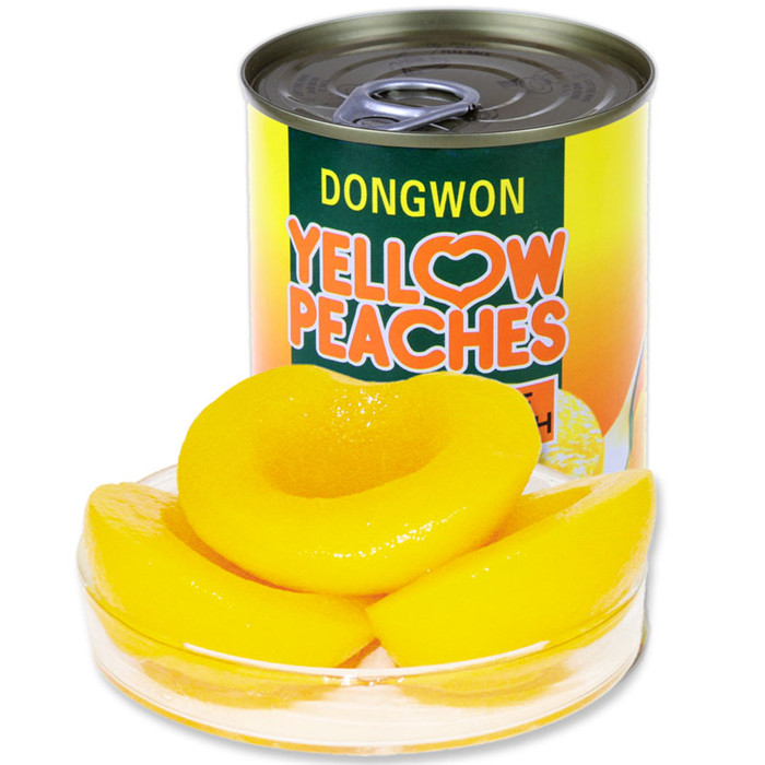 425g canned cling peach without stone